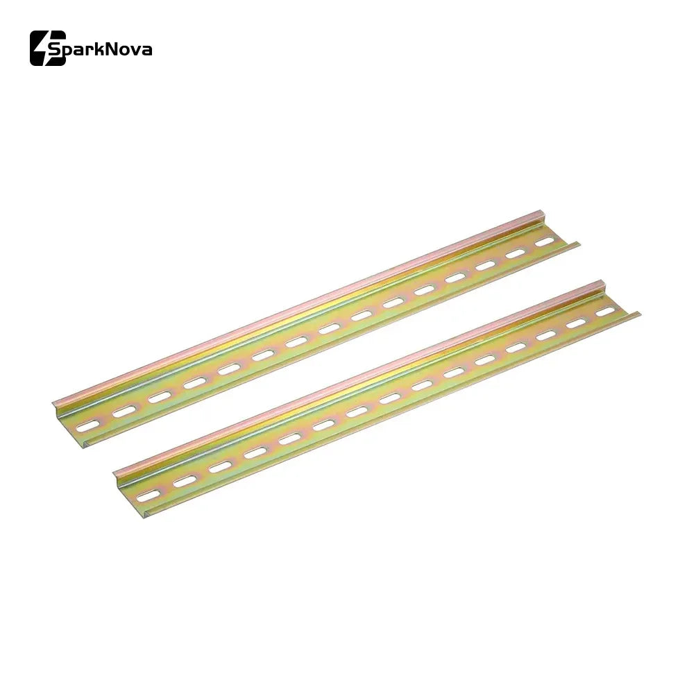 Universal Type DIN Rail 1mm Thickness 10-50cm Length for C45 Circuit Breaker Terminal Blocks Relay AC Contactor Guide Rails