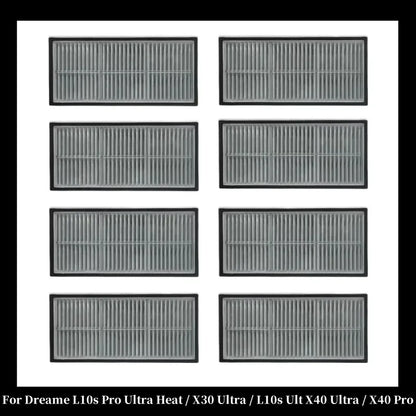 HEPA Filters For Dreame L10s Pro Ultra Heat / X30 Ultra / L10s Ult X40 Ultra / X40 Pro Vacuum Cleaner Replacement Accessories