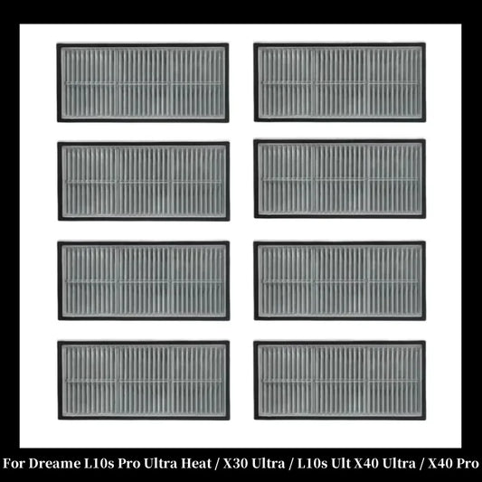 HEPA Filters For Dreame L10s Pro Ultra Heat / X30 Ultra / L10s Ult X40 Ultra / X40 Pro Vacuum Cleaner Replacement Accessories