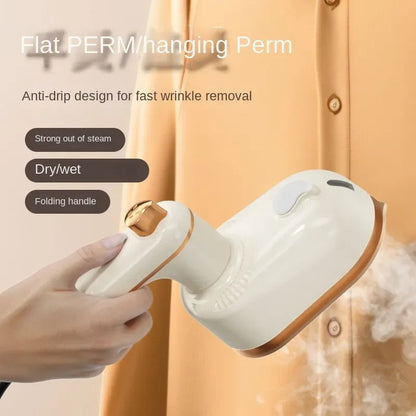 Mini Garment Steamer Steam Iron Handheld Portable Home Travelling For Clothes Ironing Wet Dry Ironing Machine 220V/110V