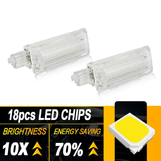 1pc/2pcs Car LED Welcome Projector Courtesy Door Light for Ford Focus Kuga 2013~up Canbus DC12V Bright Interior Led Lights White by PDG ibma