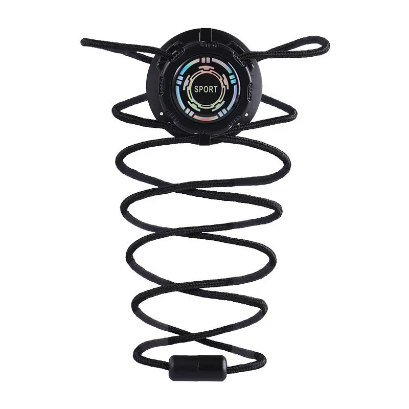 easy installation Automatic Shoelaces Without ties Black white Swivel Buckle Laces Thick Rope Sneakers Shoelace Shoe Accessories