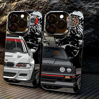Modified JDM Racing Calipers Phone Case for Oppo Reno14 Reno13 Reno12 Reno11 Reno10 8 7 6 5 Z F T Pro Plus 4 5G Matte Back Cover