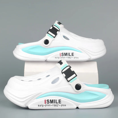 Male Sandals Casual Shoes Outdoor Beach Sandals Women Soft Clogs Garden Bottom Indoor Summer Flip Flops Men Massage Slippers