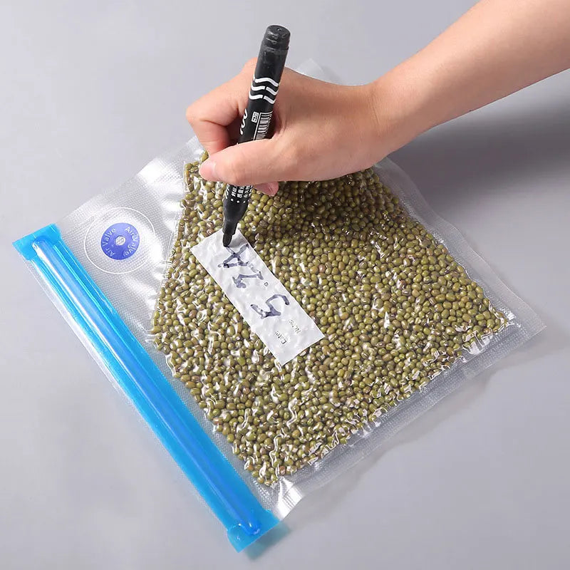 Reusable Vacuum Storage Bags 3D Printer Filament Electric Vacuum Pump Air Valve Pump Sealing Vegetables Food Storage Zipper Bag