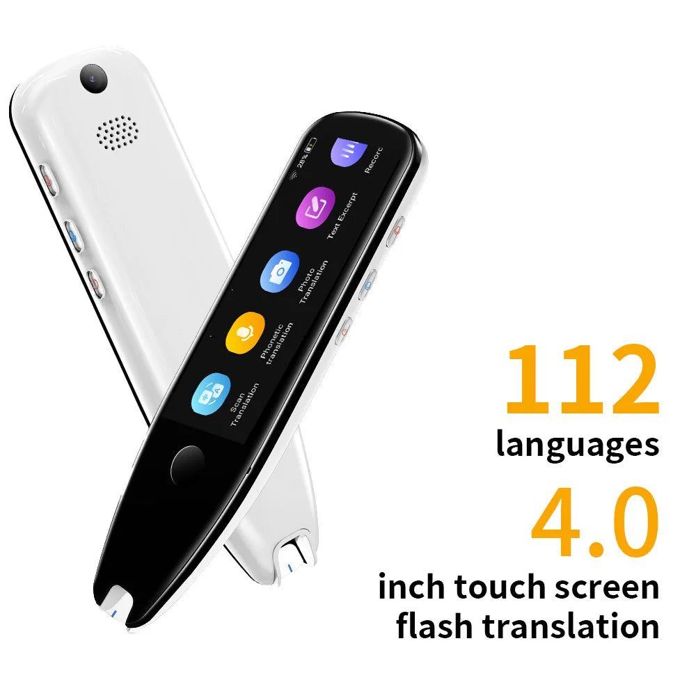 X5Pro Smart Voice Scan Translator Pen Real-Time Multi Language Translation Dictionary Pen Offline/WIFI/Mobile Hotspot Method