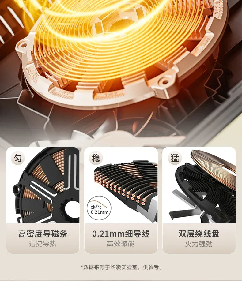 Midea Hualing induction cooker household integrated small mini new high-power electromagnetic cooker