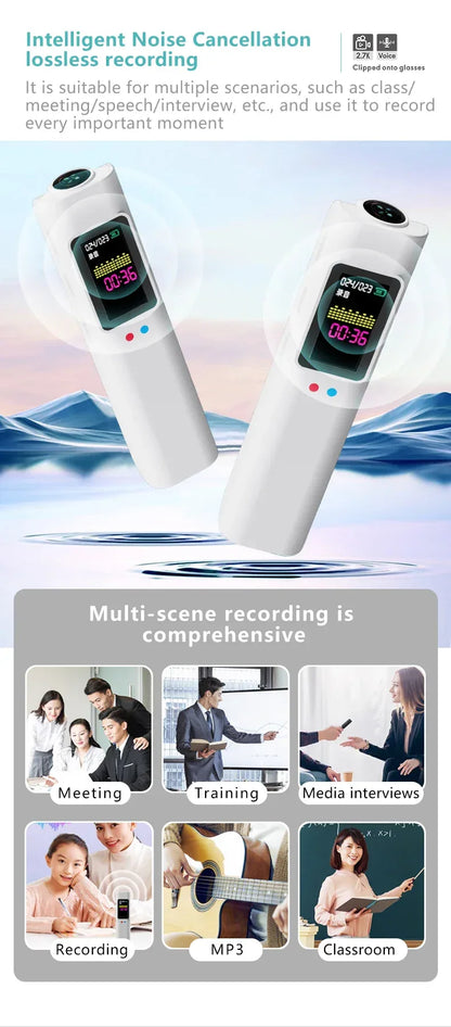 Lenovo 4K Mini FPV Eyeglasses Video Shooting Micro-camera HD WiFi Intelligent Headset Glasses Video&Sound Recording WiFi APP