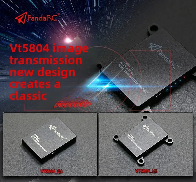 PandaRC Panda 40CH 5.8G 800mW picture transmission FPV VTX wireless transmitter drone crossing machine   jumper t pro gafas fpv