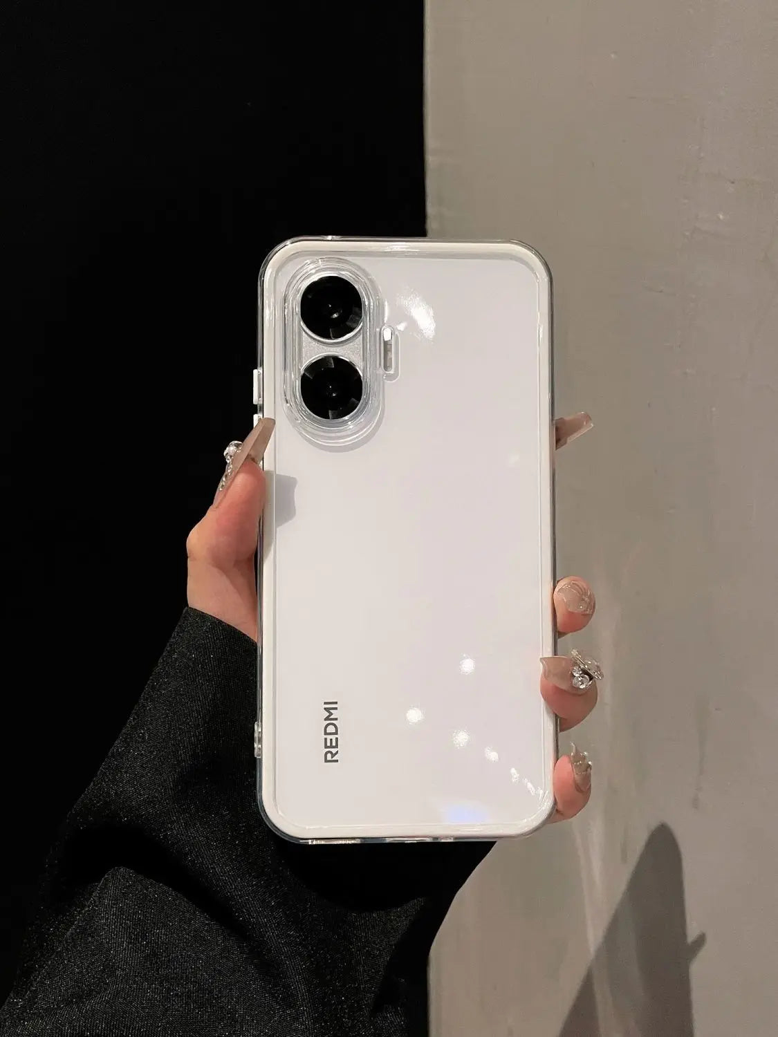 For POCO F7 Case Simple High-value Silicone Drop-proof PC Cover For Redmi turbo4 pro 5G Shockproof Bumper Fudna