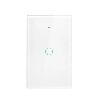 Tuya App US WiFi Smart Wall Switch 1/2/3/4 Gang No Neutral Wire Touch Sensor LED Light Switches Smart Home Alexa Google Home