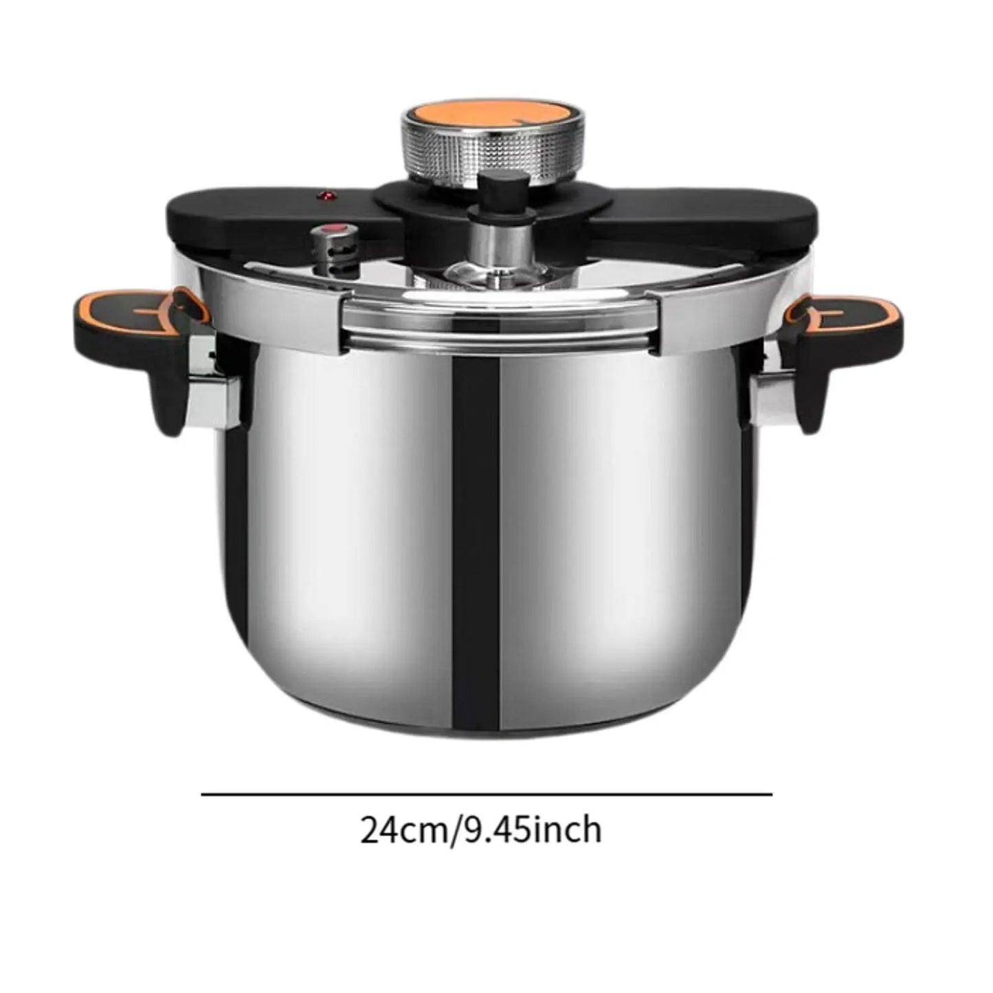 4/6/8L Explosion Proof Pressure Cooker 304 Stainless Steel Thickened Cooker Multifunctional Gas Stove Kitchen Pressure Pot