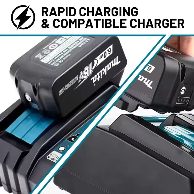 100% Original Makita 18V Battery 18V 6Ah Replacement Battery for Makita BL1860B BL1850 BL1840 BL1830 Li-ion Power Tool Battery