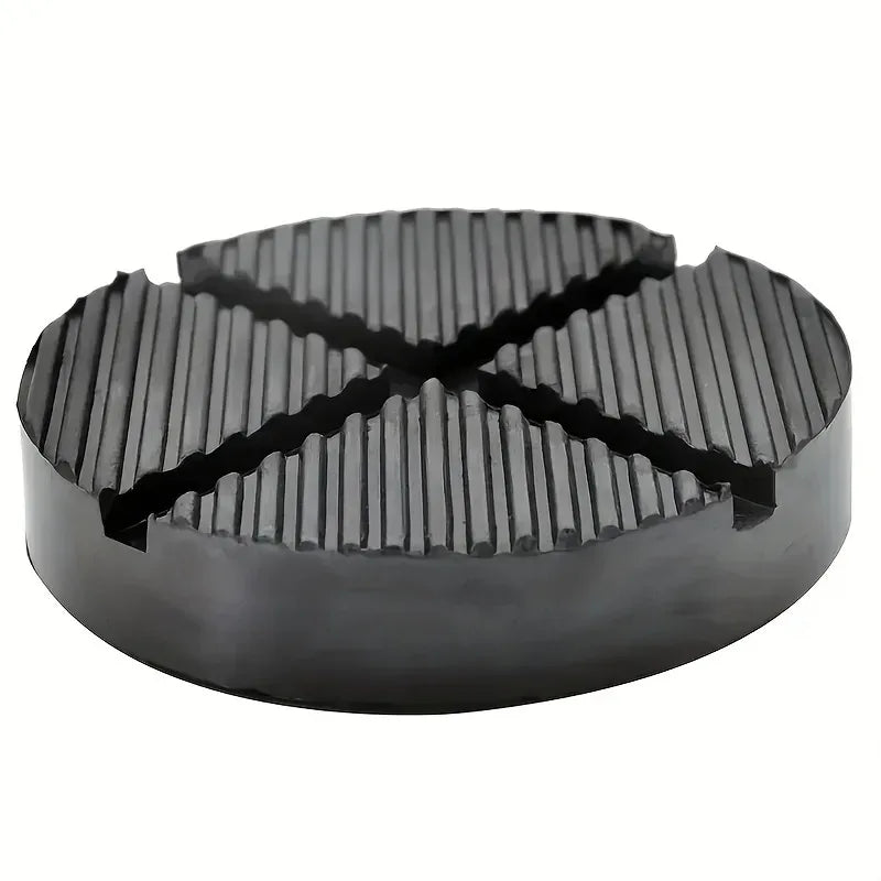 Universal Rubber Jack Pad Support Pinch Weld Slotted Floor Frame Rail Adapter Car Removal Repair Tool Rubber Block Floor Jack