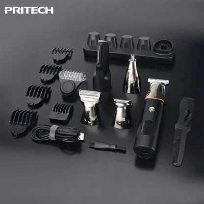XIAOMI Youpin 5 in 1 Hair Trimmer Machine LCD Display Clippers Barber Professional Hair Cutting Machines Men's Electric Shaver