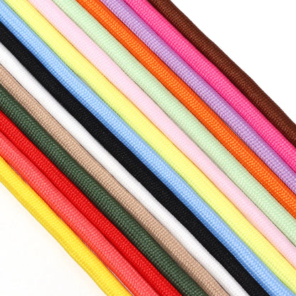 5yards/lot 5mm Colorful Polyester Braided Rope For Jewelry Making DIY Keychian Lanyard Bag Pendant Handcraft Accessories
