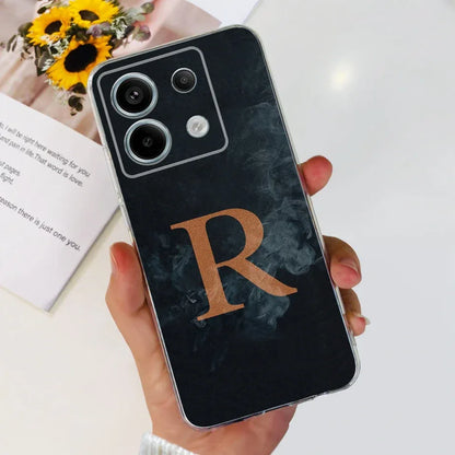 For Xiaomi Poco X6 Pro Case New Letters Cover Clear Silicone Phone Case For Xiaomi Poco X6 PocoX6 Pro 5G Soft Cover Fundas Coque
