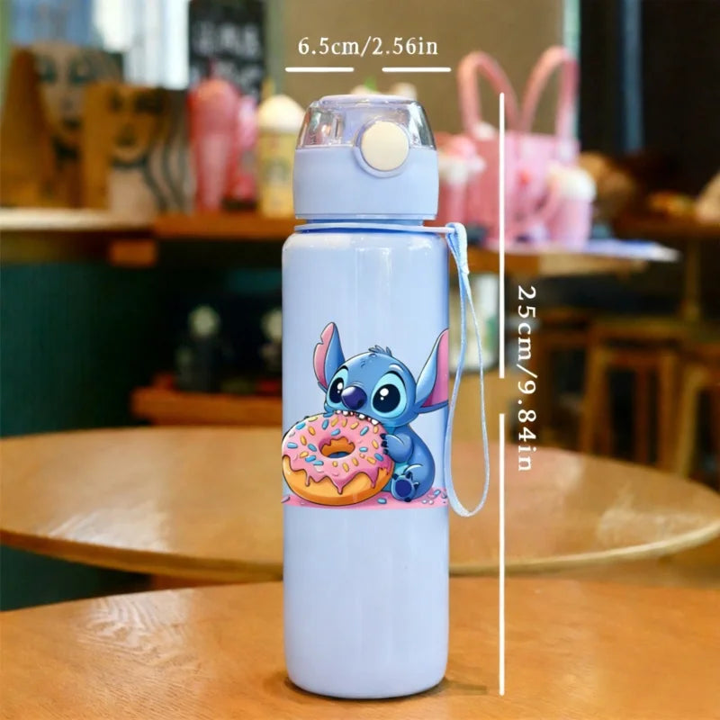3D Printed Cartoon Pattern Water Bottle, Durable Reusable, Adorable & Fun,Portable Water Bottle for Outdoor Activities Perfect