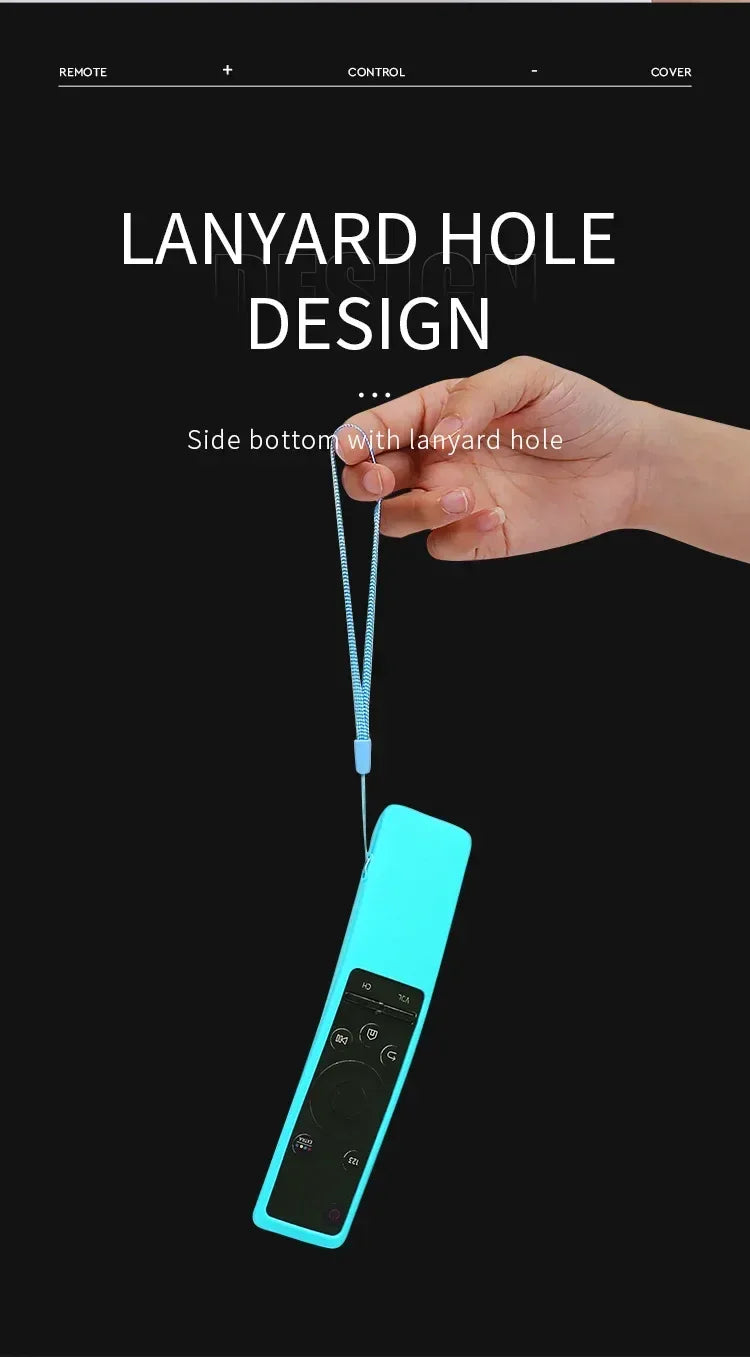 Remote Control Sleeve 1 Piece Luminous Silicone Case For Samsung Smart TV BN59-01312A 01312H BN59 01241A 01242A Remote Control