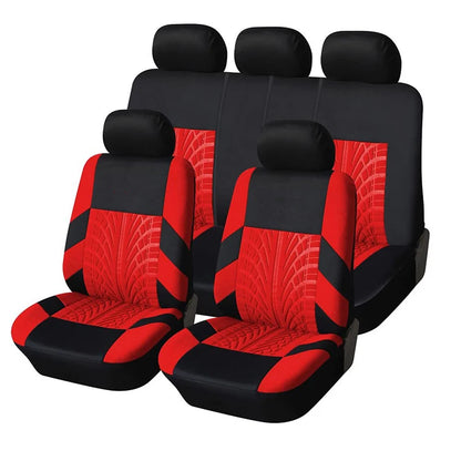Customized Four Seasons Universal Polyester Full Set Car Seat Covers by PDG ibma