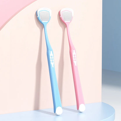 Tongue Coating Scraper, Tongue Coating Cleaning Gel, Oral Refreshing Cleaning Toothpaste, Tongue Brush, Cleaner
