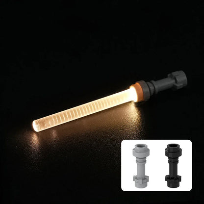 Famous Star Movies LED USB Glowing Light saber Building Block Weapon Accessories Toys Children Boy Educational Birthday Toys DIY