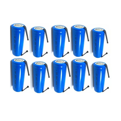 3.7V 18500 rechargeable lithium battery 1400mAh rechargeable battery flashlight strong lighting power tool battery