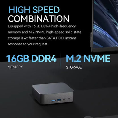 NEW MINI PC Windows 11 Intel Core I9 10980HK/intel N150 16GB RAM 1TB SSD WIFI 6 BT5.2 4K HD Mini Gaming Office Study PC