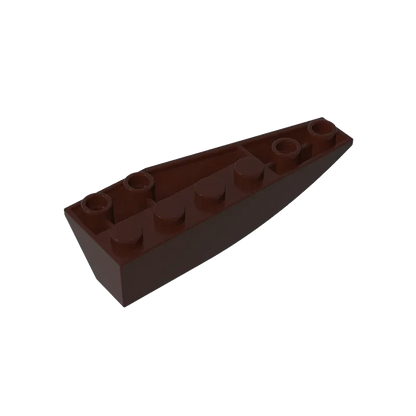 Gobricks 10PCS 41765 Bricks Wedge Curved Inverted 6 x 2 Parts Left Compatible MOC Building Block Adult Kids DIY Education Model
