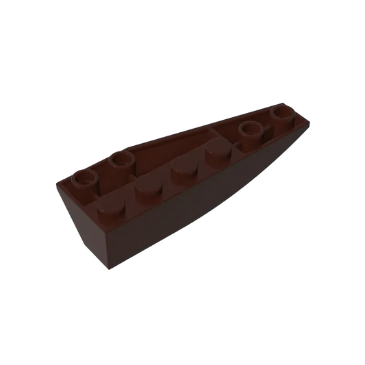 Gobricks 10PCS 41765 Bricks Wedge Curved Inverted 6 x 2 Parts Left Compatible MOC Building Block Adult Kids DIY Education Model