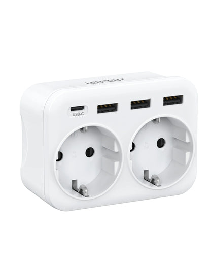 LENCENT USB Sockets dice Without Cable socket EU Socket Adapter Multiple socket EU Outlet Extender