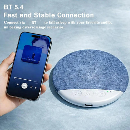 Bedroom Pillow Speaker Blue-tooth5.4 Under Pillow Sound Machine With White Noise Support 30/60/90 Min Timers Stereo Sound