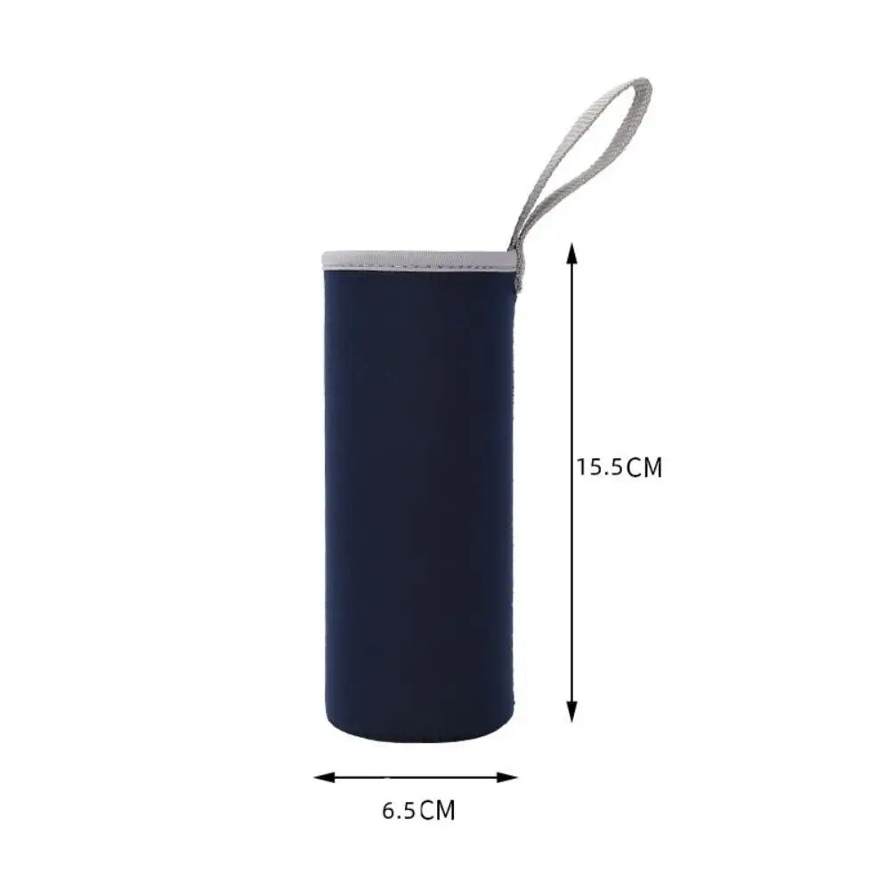 High Quality Portable Water Bottle Cover Anti-fall Neoprene Water Bottle Case Creative Elastic Vacuum Cup Sleeve Outdoor