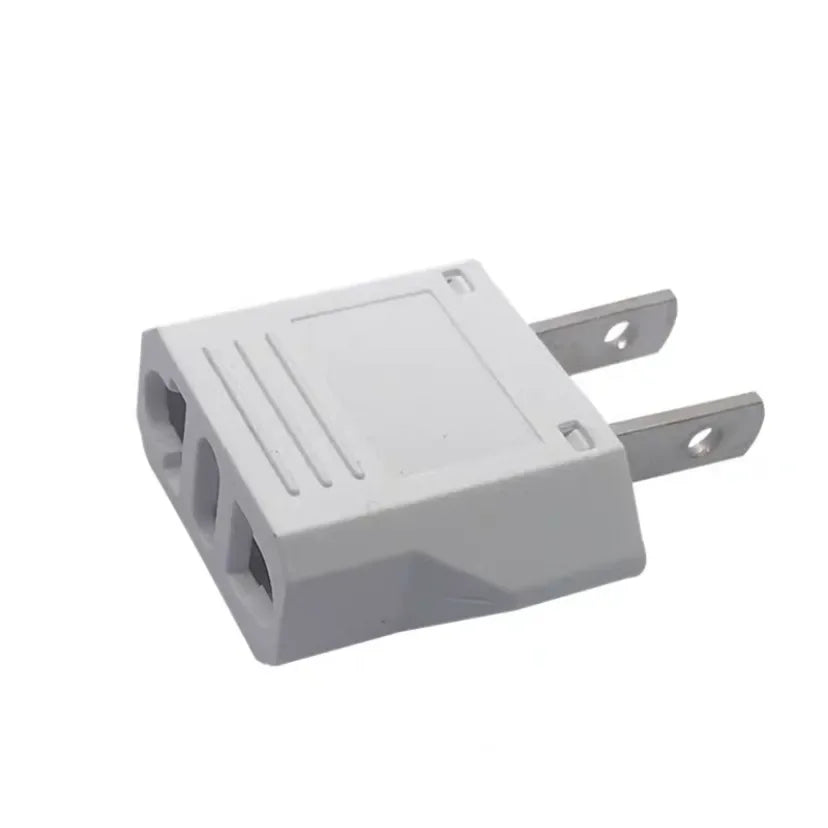1-100pcs EU Plug Adapter US to EU Plug Adapter CN to EU Travel Adapter Electric KR Euro Plug Converter Power Sockets AC Outlet