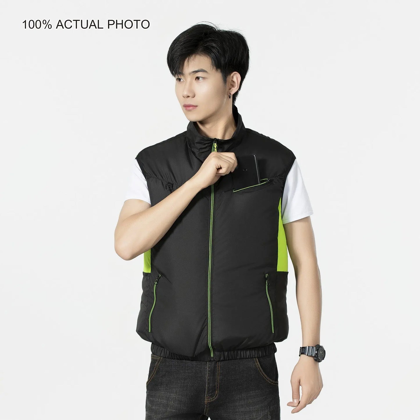 G-MACHT Summer Breathable Wearable Cooling 2-3-4Fans Vest Ice Cooling Air Conditioner Clothes For Outdoor Fishing Heat Resistant