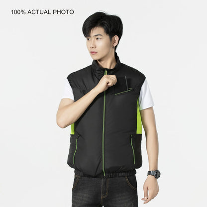 G-MACHT Summer Breathable Wearable Cooling 2-3-4Fans Vest Ice Cooling Air Conditioner Clothes For Outdoor Fishing Heat Resistant