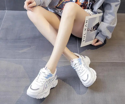 Spring/Autumn Women Running Shoes Breathable Casual Shoes Outdoor Light Weight Sports Shoes Casual Walking Sneakers