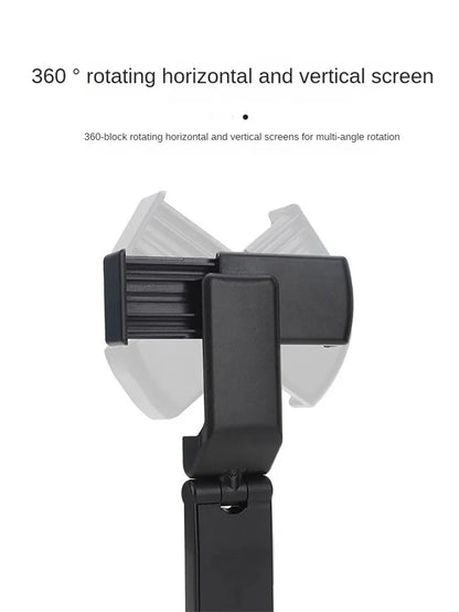 Airplane Phone Holder Portable Foldable Desktop Mobile Phone Stand Rotatable Selfie Holding Live Train Seat Clip Lazy Bracket