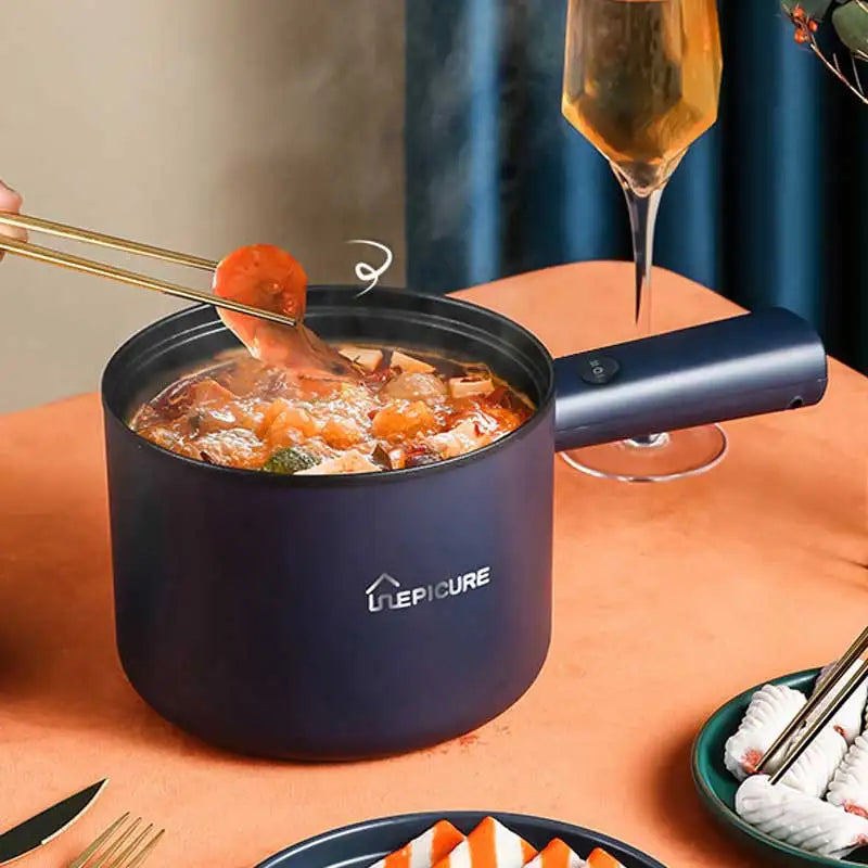 Multifunction Cooker Household Single/Double Layer Hot Pot Electric Rice Cooker Student Dormitory Mini Non-stick Pan Pots EU/US