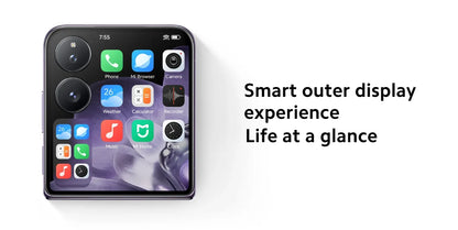 Global Version Xiaomi MIX Flip 67WHyperCharger 6.86" 12GB 512GB Leica 50MP Camera 120Hz Display Snapdragon 8 Gen 3 Smartphone