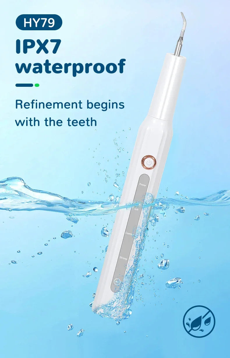 2026 Ultrasonic Tooth Cleaner Dental Scaler Calculus Remover Plaque Tartar Eliminator Dental Stone Removal Teeth Cleaning Tools