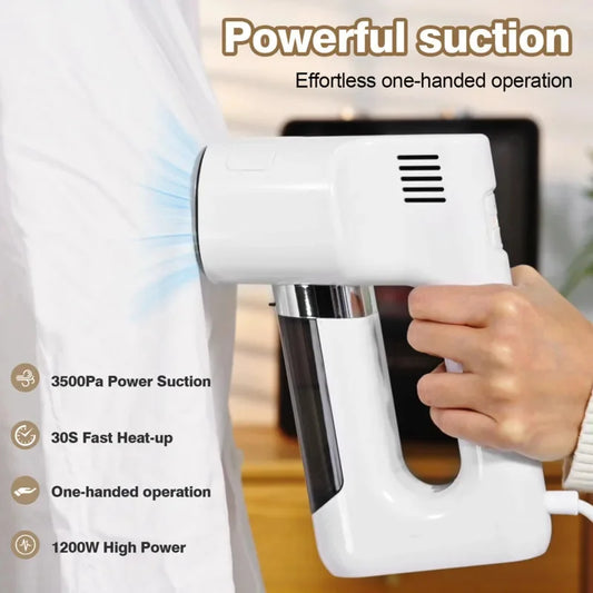 110V 220V 1200W 108ml 3500Pa Adsorption Iron Hand Held Spray Electric Iron Fast Wrinkle Removal Steam Iron High Pressure Ironing by PDG ibma