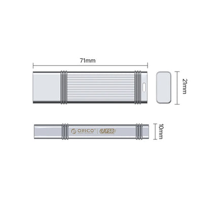 ORICO UFSD Metal Flash USB 3.0 Flash Drive 405MB/S 512GB 256GB 128GB 64GB USB Stick Type C Pendrives Memory Stick U Disk