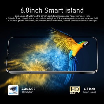 2026 HOT High Quality X8 Pro 6.8'' Global Version Dual Card Dual Standby 6800mAh Battery Intelligent System