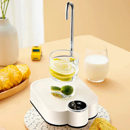 Electric Water Pump Smart Rechargeable Automatic Water Dispenser for Gallon Drinking Portable Water Bottle Pump for Home Office
