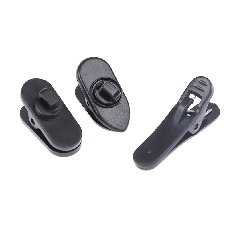 10PCS Earphone Cable Wire Clip Cord Collar Plastic Nip Clamp Organization Holder Headset Audio Line Protable