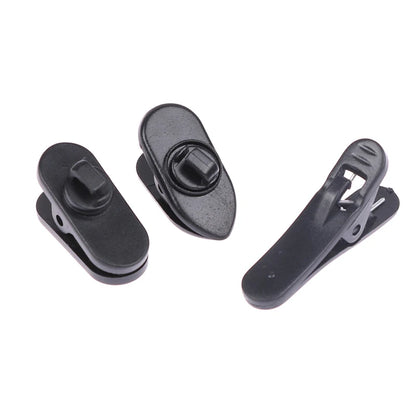 10PCS Earphone Cable Wire Clip Cord Collar Plastic Nip Clamp Organization Holder Headset Audio Line Protable