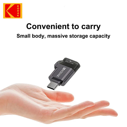 Kodak Type-C Micro SD Card Reader TF Memory Card High-speed Transmission Adapter