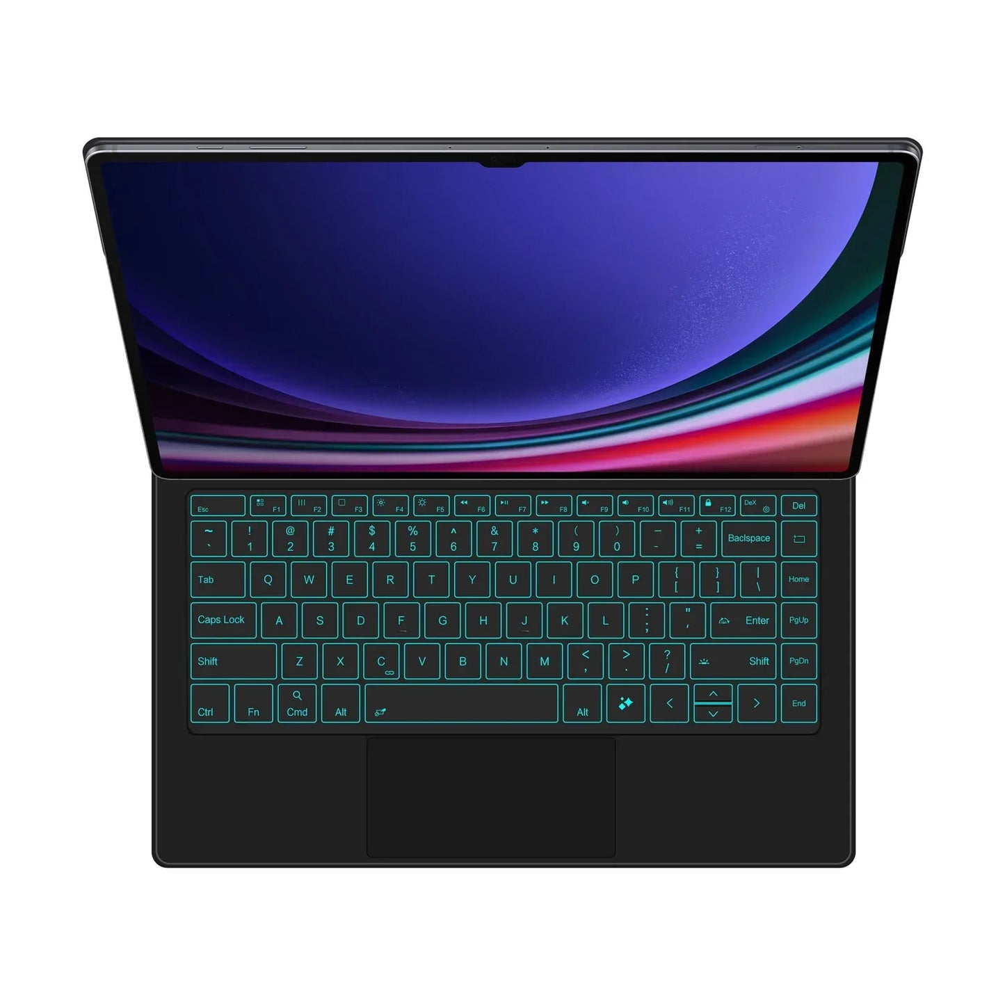 Keyboard Cover For Samsung Galaxy Tab S9 Ultra S10 S8 14.6 Inch S9U Tablet Magic Book Case X910 X916B X918U Backlight Touchpad