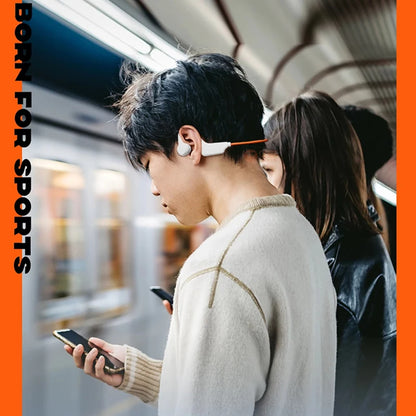 Bone Conduction Headphones IPX8 Waterproof MP3 32GB Bluetooth5.4 Wireless Headphones With Mic Swimming Sports Fitness